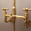 unlacquered brass faucet