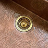 Unlacquered Brass Drain Kitchen Sink