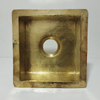 Unlacquered Brass Kitchen Sink - Hammered