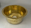 Hammered Brass Round Sink - The House Of Brass