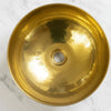 Unlacquered Brass Vessel Sink – Round, 3 Sizes: 11.9", 13.5" or 16"