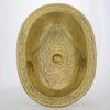 Customizable Etched Brass Bathroom Sink - The House Of Brass