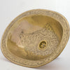 Customizable Etched Brass Bathroom Sink - The House Of Brass