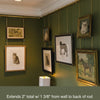 Unlacquered Brass Picture Rail – Gallery Wall System, 9 Sizes (15" to 120")