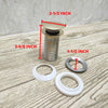 Brass Push-Up Sink Drain - The House Of Brass