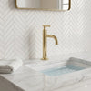 Brass Vessel Sink Faucet – Unlacquered Bathroom Faucet - The House Of Brass