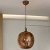 Copper Pendant Light – Hand-Hammered Solid Dome - The House Of Brass
