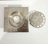 Engraved Silver Floor drain - The House Of Brass