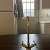 Gooseneck Kitchen Faucet – Unlacquered Brass Design - The House Of Brass
