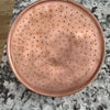 Solid Copper Round Shower Head – Rainfall Style, 4 Sizes (4" to 10")