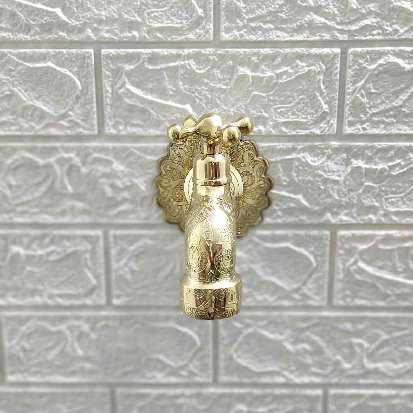 Handcrafted Brass Single Hole Faucet