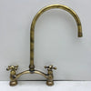 Oil Rubbed Bronze Kitchen Faucet , Bridge V Kitchen Sink Faucet