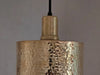 Unlacquered Brass Cylinder Pendant Light – Handcrafted, E27, Dimmable
