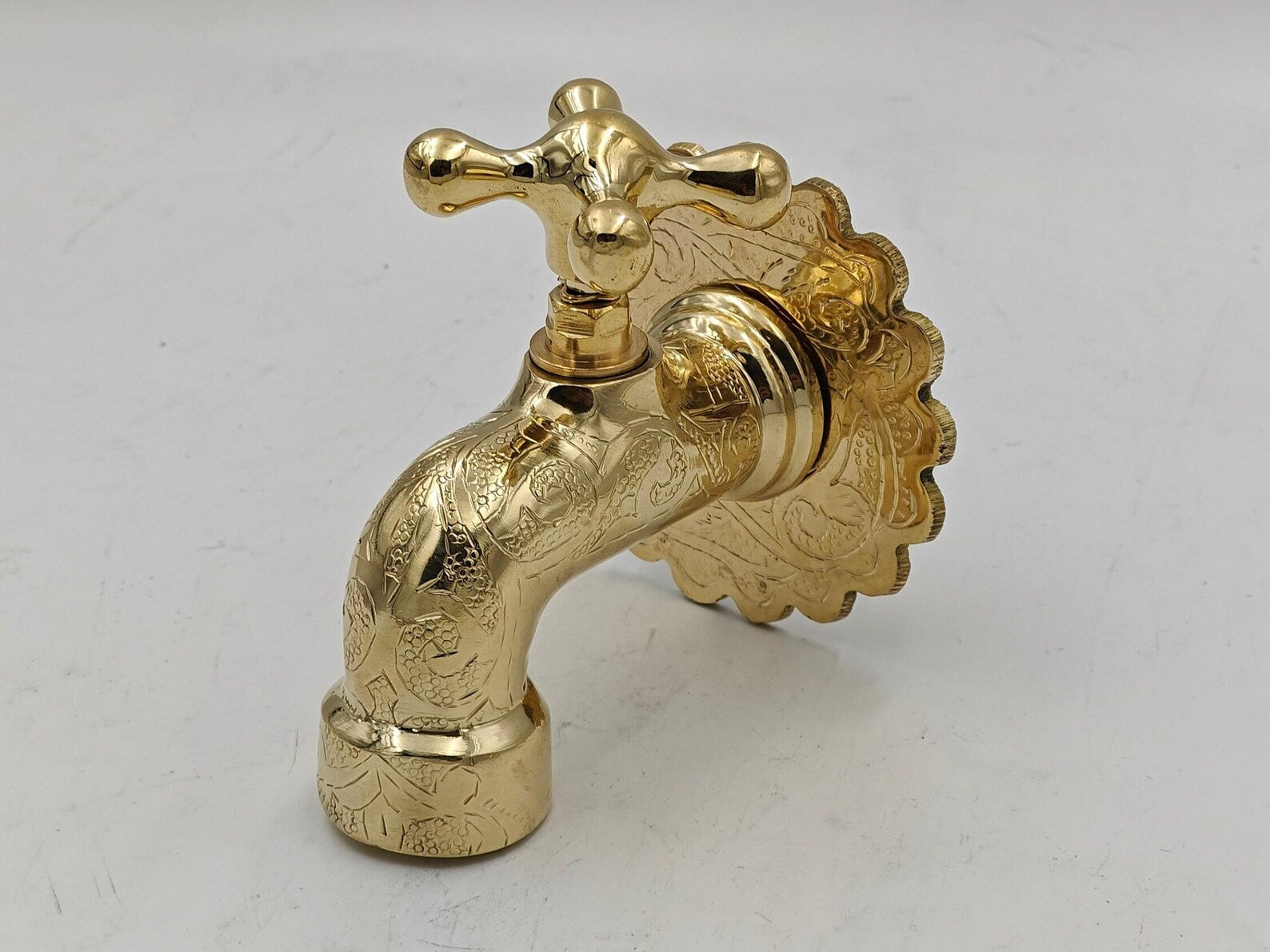 Handcrafted Brass Single Hole Faucet
