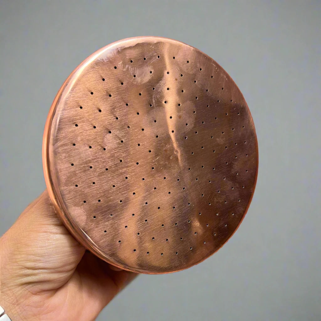 Raw Copper Shower Head, Antique Copper shower head
