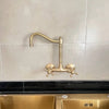 Vintage Wall-Mounted Kitchen Faucet