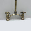 Oil Rubbed Bronze Kitchen Faucet – Bridge Style, Cross Handles, 10" Spout | Solid Brass - The House Of Brass