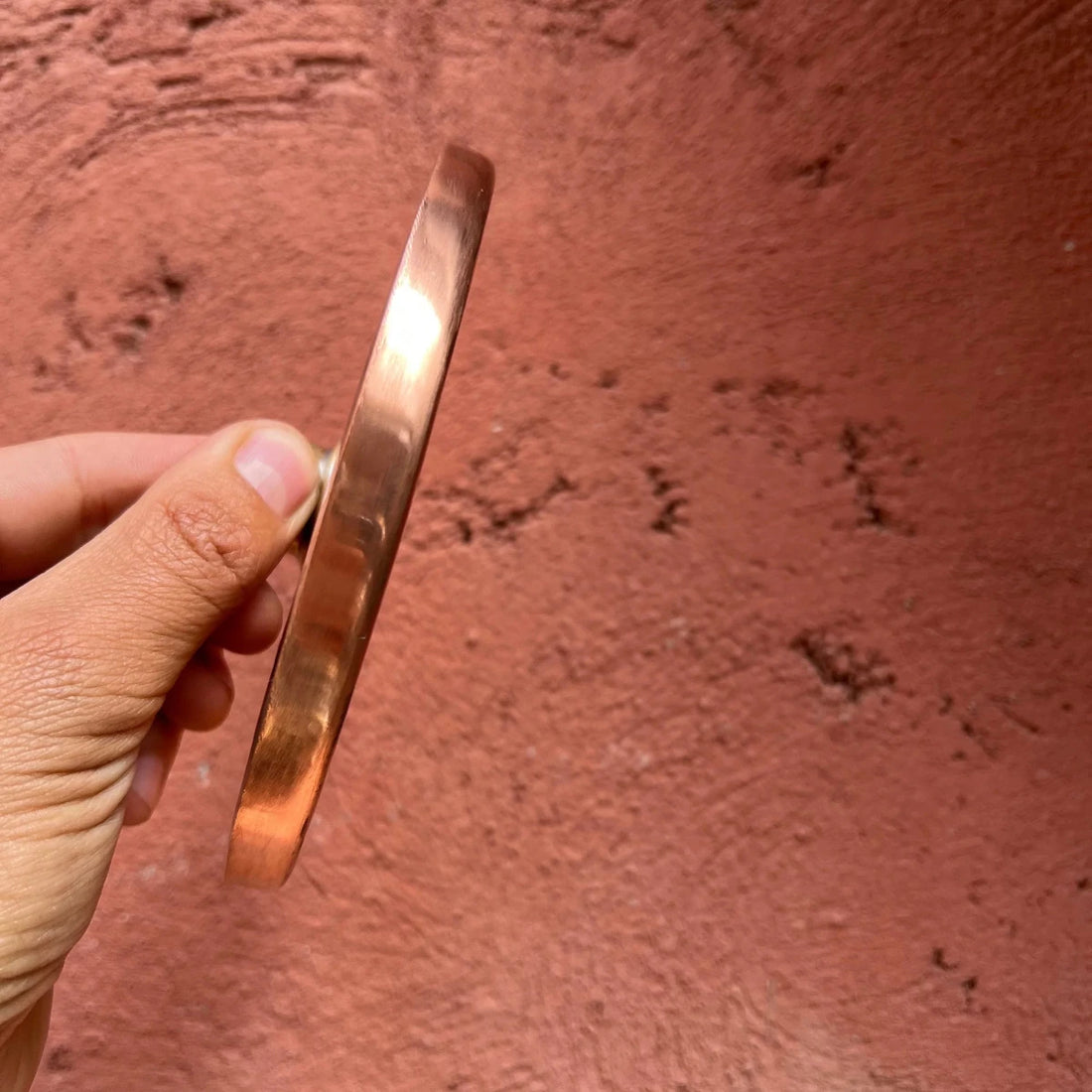 Raw Copper Shower Head | Antique Style - The House Of Brass