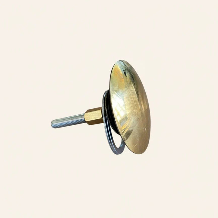 Unlacquered Brass Sink Hole Cover – Custom Sizing Available