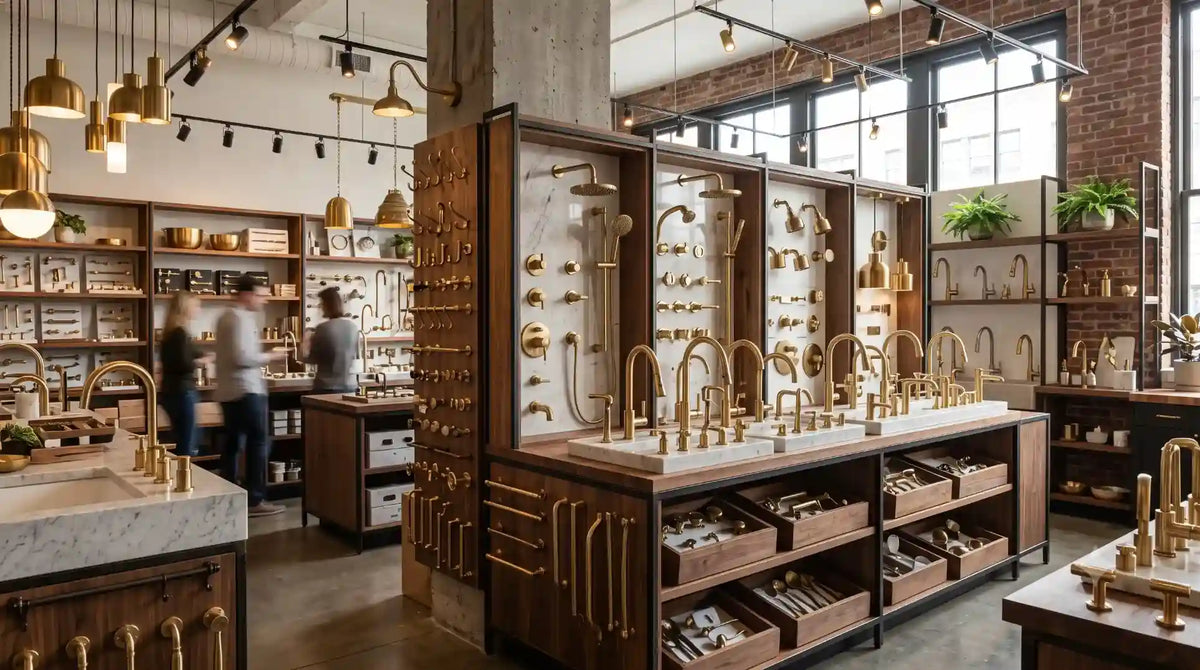 Luxury Unlacquered Brass Faucets, Sinks & Decor | The House of Brass