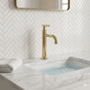 Brass Vessel Sink Faucet – Unlacquered Bathroom Faucet