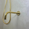 Unlacquered Brass Shower Set - The House Of Brass