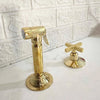 Unlacquered Brass Sprayer With Handle - The House Of Brass