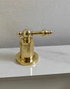 Unlacquered Brass Vanity Faucet - The House Of Brass