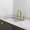 Unlacquered Brass Vanity Faucet - The House Of Brass