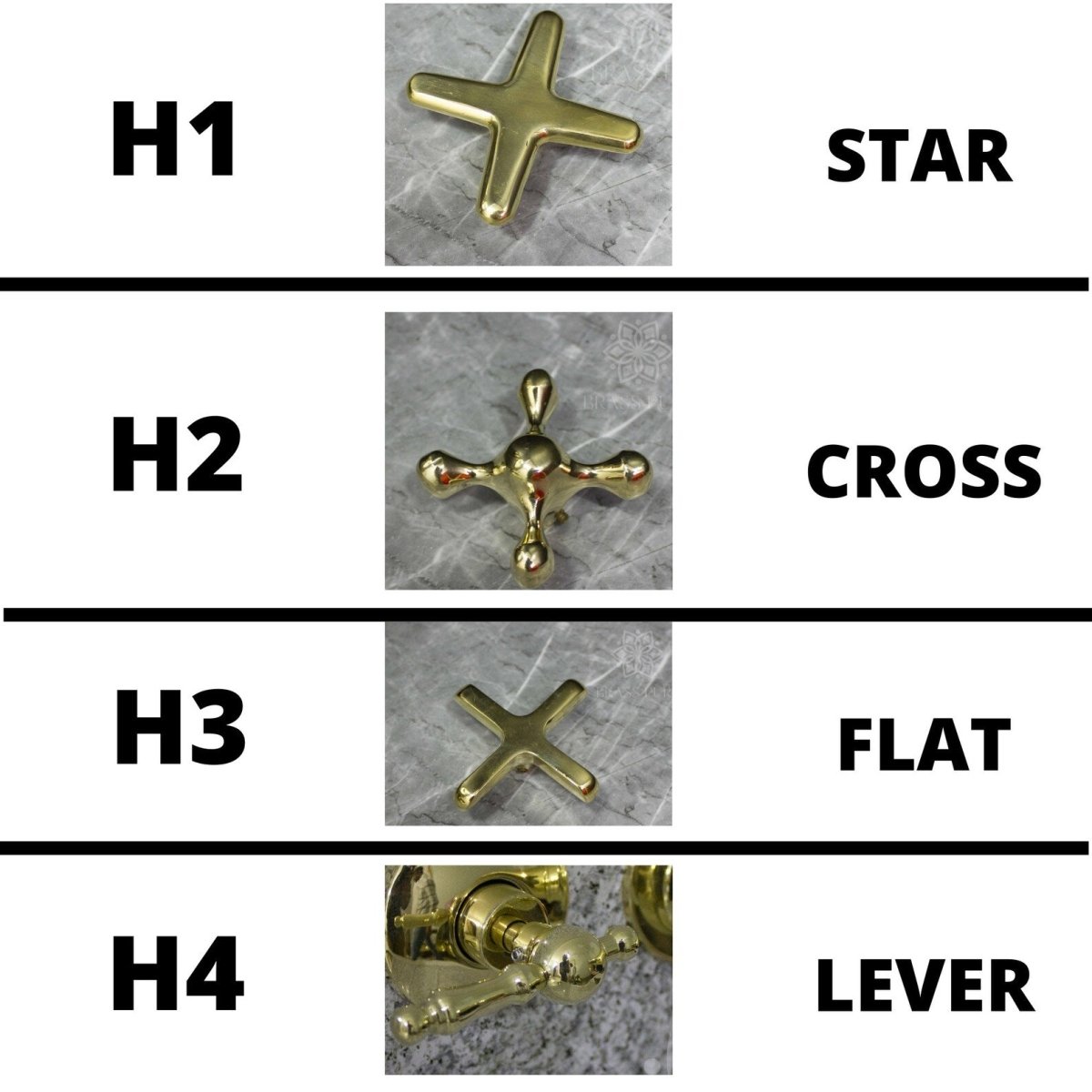 Unlacquered Brass Vanity Faucet - The House Of Brass
