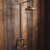 Outdoor Copper Shower System – Solid Copper & Brass, 8" Rain Head