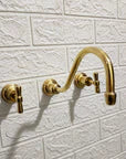 Modern Wall Mounted Bathroom Faucet - The House Of Brass